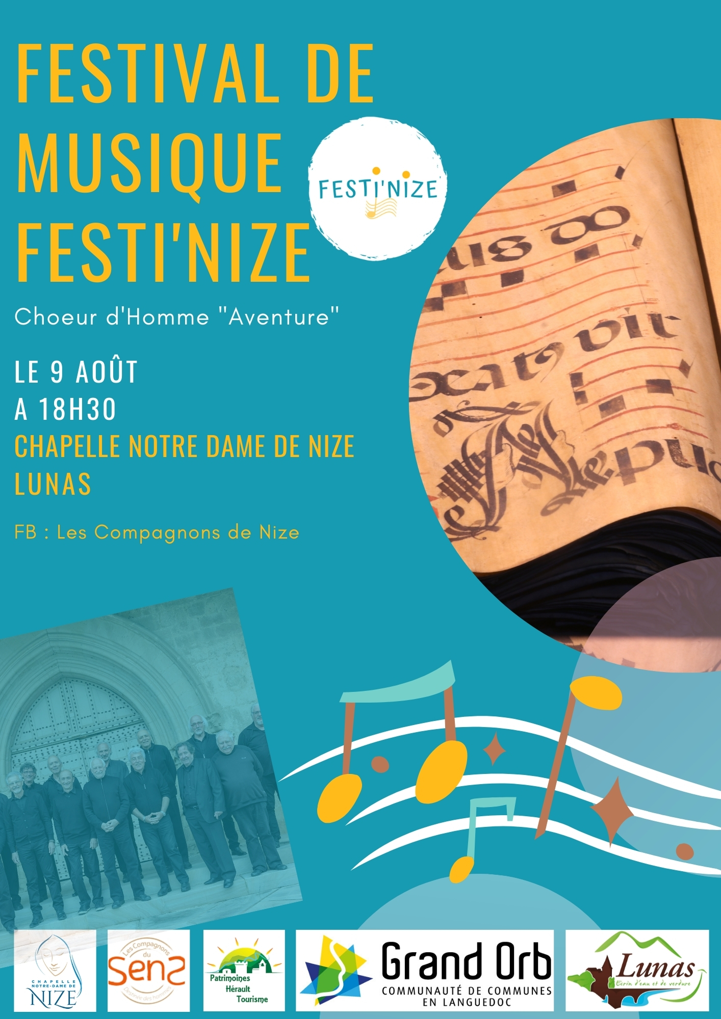 Festinize 2021 Choeur dHomme Aventure
