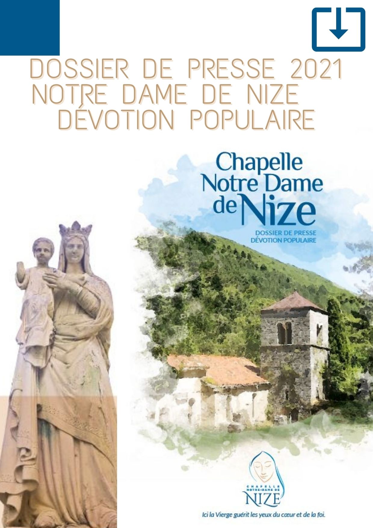 Dossier de presse Notre Dame de Nize Dvotion populaire aperu